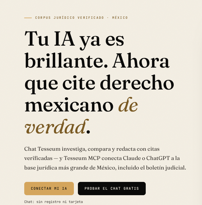 Tesseum legal research product